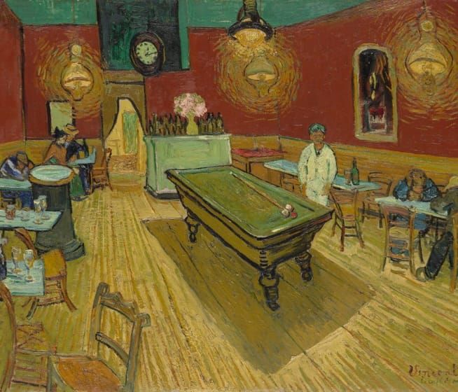 todo: Visual description of "The Night Café"
