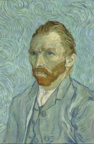 todo: Visual description of "Van Gogh Self-portrait"