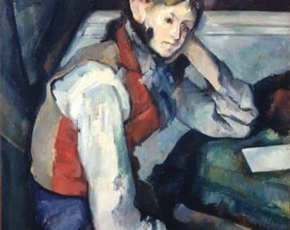 todo: Visual description of "The Boy in the Red Vest"