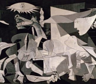 todo: Visual description of "Guernica"
